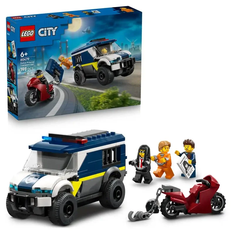 City 60479 Policijski kombi za prevoz zapornikov
