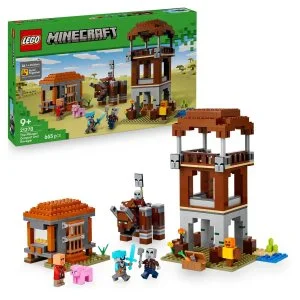 LEGO® Minecraft® 21278 Baza roparjev in Ničitelj