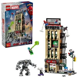 LEGO® ǀ Marvel 76342 Spider-Man proti Mysteriu: Daily Bugle