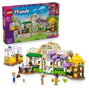 LEGO® Friends 42671 Kavarna, polna rastlin, in cvetličarna