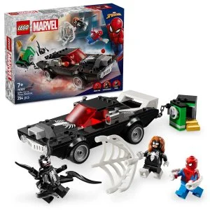 LEGO® Marvel 76309 Spider-Man proti Venomovemu zmogljivemu športnemu avtomobilu