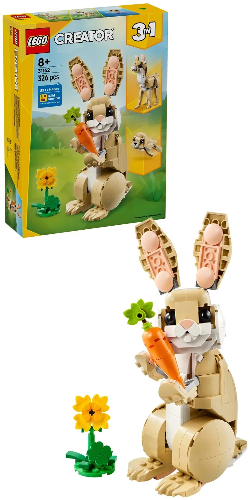 Creator 3 v 1 31162 Prikupen zajček