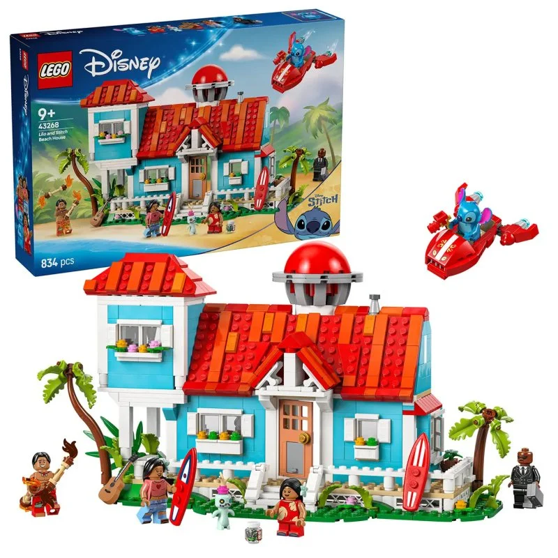 Disney 43268 Lilo in Stitch in hišica na plaži
