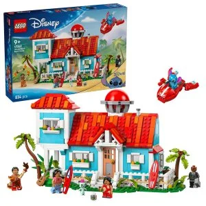LEGO® Disney 43268 Lilo in Stitch in hišica na plaži