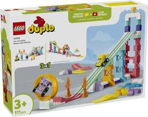 LEGO® DUPLO® 10478 Kreativne rampe z avtomobilčki 3 v 1