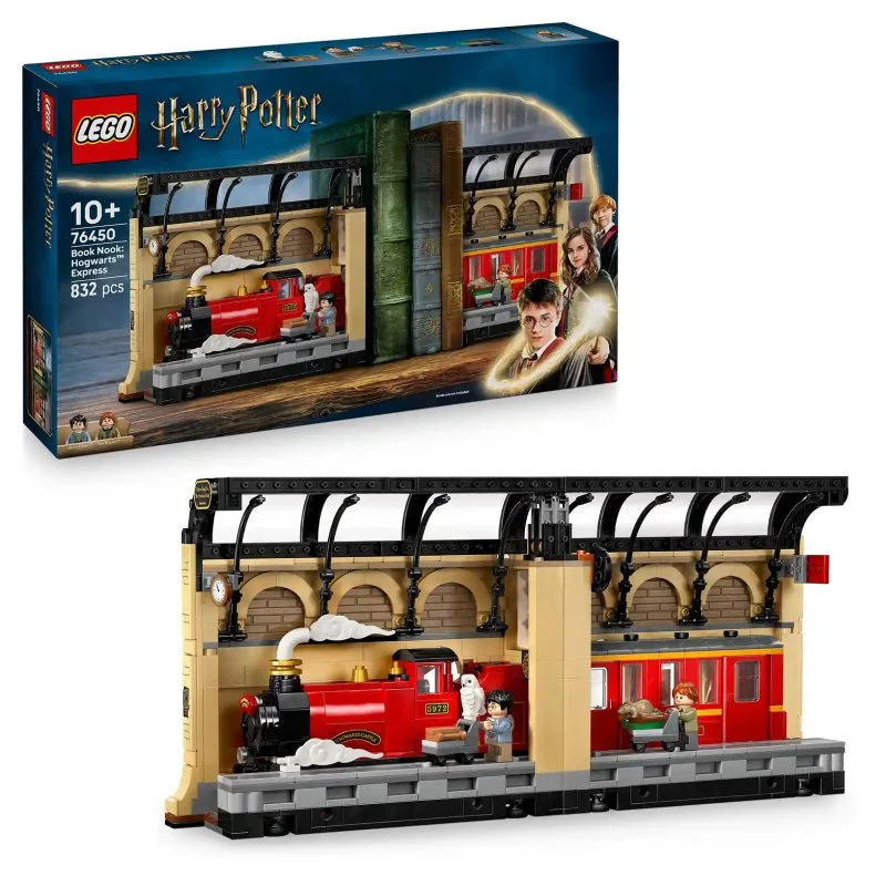 Harry Potter™ 76450 Končnik za knjige: Bradavičarkin ekspres