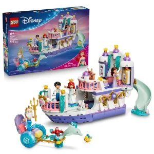 LEGO® │ Disney 43299 Arielina ladja in kraljevska poroka