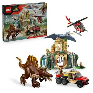 LEGO® Jurassic World 76976 Letalska misija s spinozavrom in kvecalkoatlusom