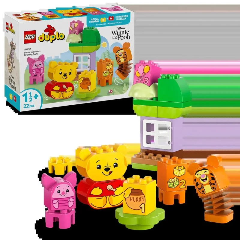 DUPLO® ǀ Disney 10457 Rojstnodnevna zabava Medvedka Puja