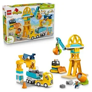 LEGO® DUPLO® 10476 Gradbišče in vozila 3 v 1