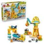 DUPLO® 10476 Gradbišče in vozila 3 v 1