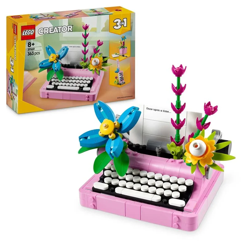 Creator 3 v 1 31169 Pisalni stroj s cvetovi