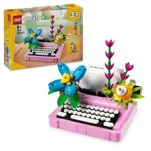 LEGO® Creator 3 v 1 31169 Pisalni stroj s cvetovi