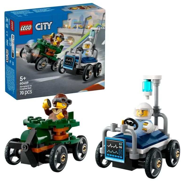 City 60459 Dirkaški paket: Letalo proti bolniški postelji