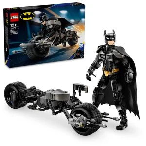 LEGO® DC Batman™ 76273 Sestavljiva figura: Batman™ in motocikel Bat-Pod
