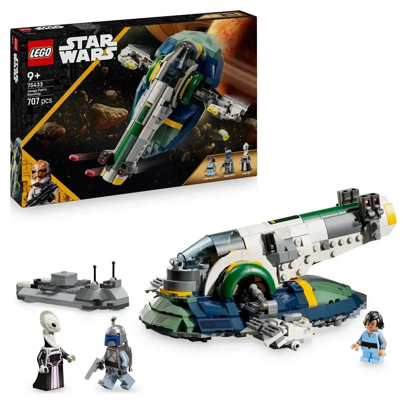 Star Wars™ 75433 Jango Fett in njegova zvezdna ladja
