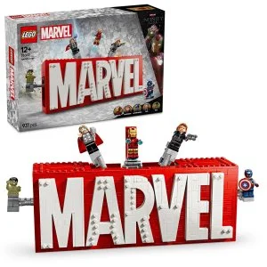 LEGO® Marvel 76313 Logotip MARVEL in minifigurke