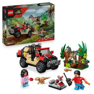 LEGO® Jurassic World 76972 Pobeg pred raptorjem v terenskem vozilu