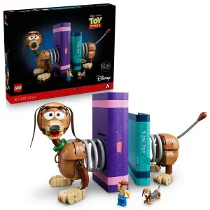 LEGO® │ Disney 43301 Stojala za knjige: Slinky iz filma Toy Story