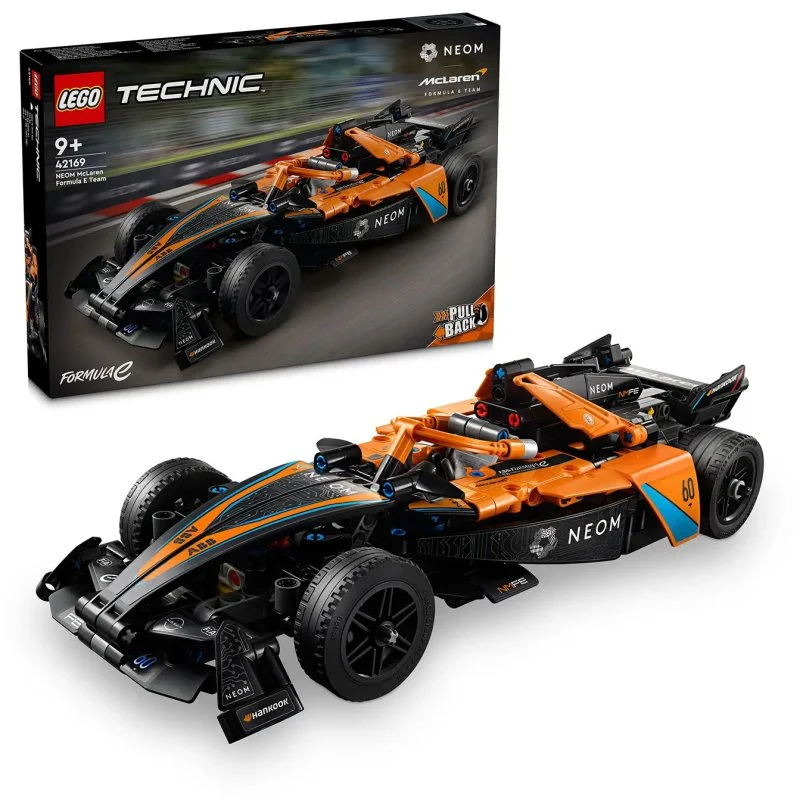 Technic 42169 NEOM McLaren Formula E dirkalni avtomobil