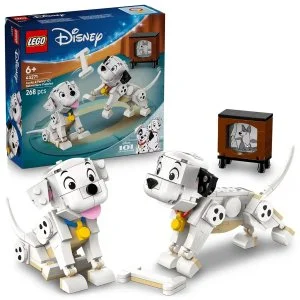 LEGO® Disney 43271 Mladički Srečko in Penny iz filma 101 dalmatinec