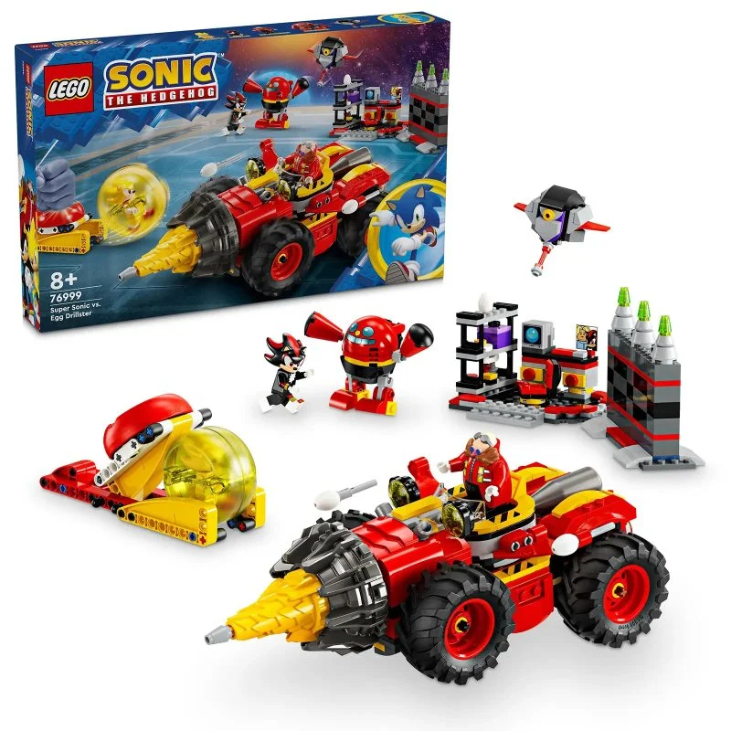 Sonic the Hedgehog™ 76999 Super Sonic proti Egg Drillsterju
