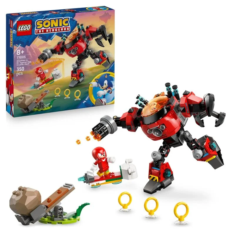 Sonic the Hedgehog™ 77005 Knuckles vs. Dr. Eggman: Robotska obleka Egg Crusher