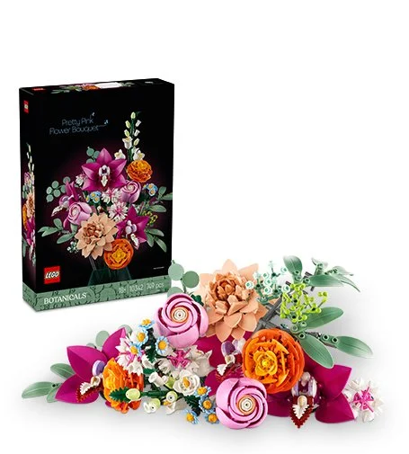 Botanicals 10342 Čudovit šopek rožnatih cvetov
