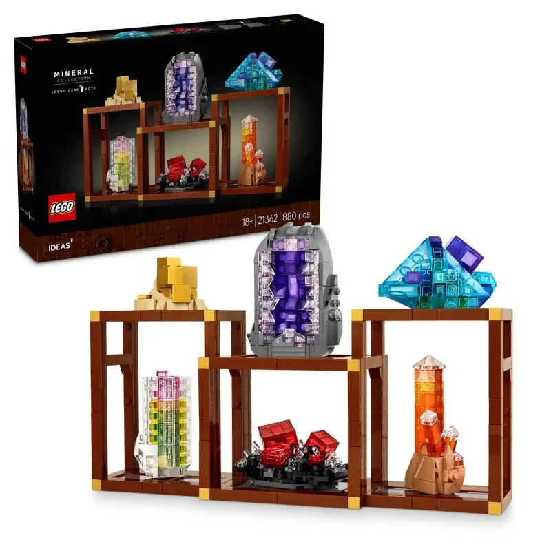 Ideas 21362 Zbirka mineralov