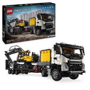 LEGO® Technic 42175 Tovornjak Volvo FMX in električni bager Volvo EC230