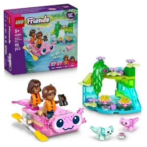 LEGO® Friends 42681 Pustolovski čoln z aksolotli