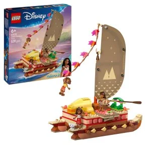 LEGO® │ Disney 43270 Vaiana in pustolovščina v kanuju