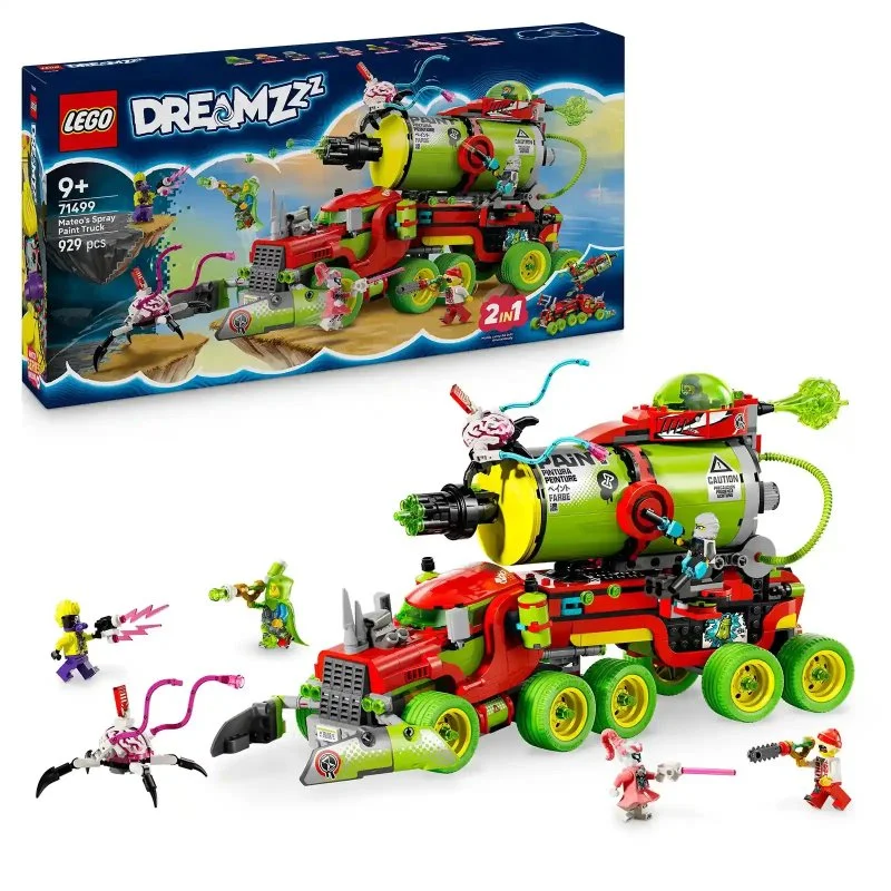DREAMZzz™ 71499 Mateovo vozilo v obliki barve v spreju