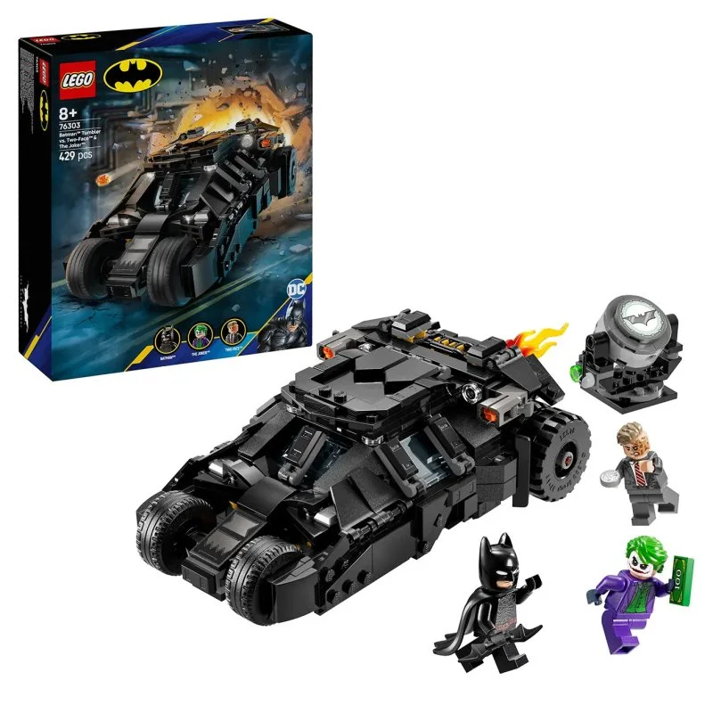 DC Batman™ 76303 Batman™ Tumbler vs. Two-Face™ in Joker™