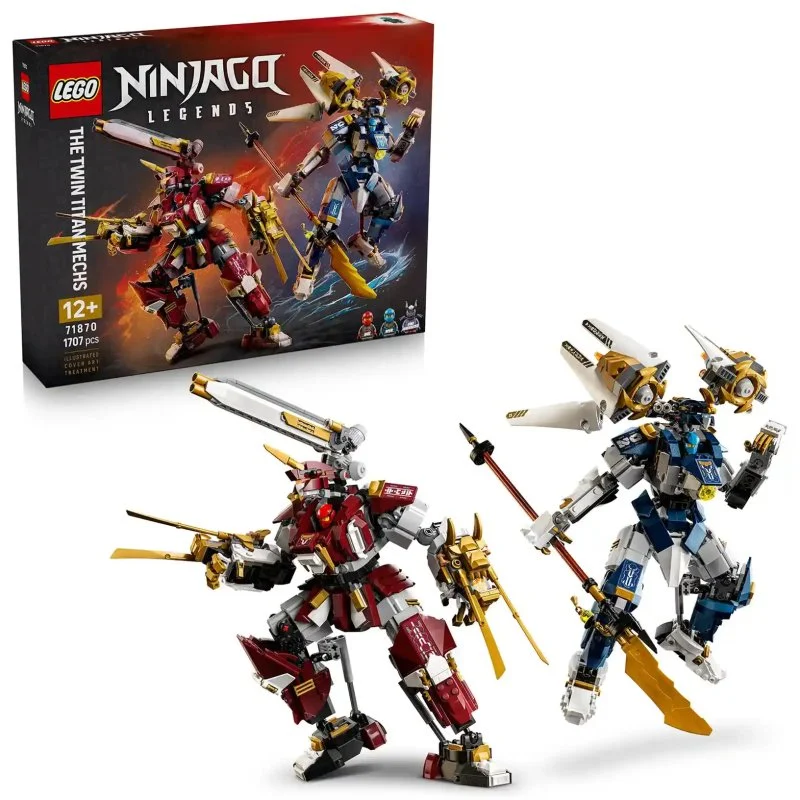 NINJAGO® 71870 Dvojica titanskih robotov