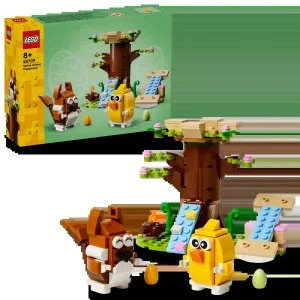 LEGO® Iconic 40709 Spomladansko igrišče za živalice