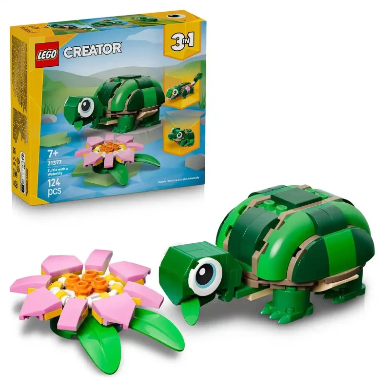 Creator 3 v 1 31377 Želva z lokvanjem