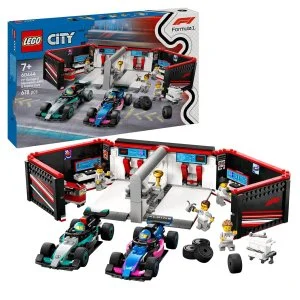 LEGO® City 60444 Garaža F1® in vozila Mercedes-AMG in Alpine