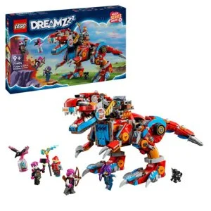 LEGO® DREAMZzz™ 71484 Cooper in njegov robotski dinozaver C-rex