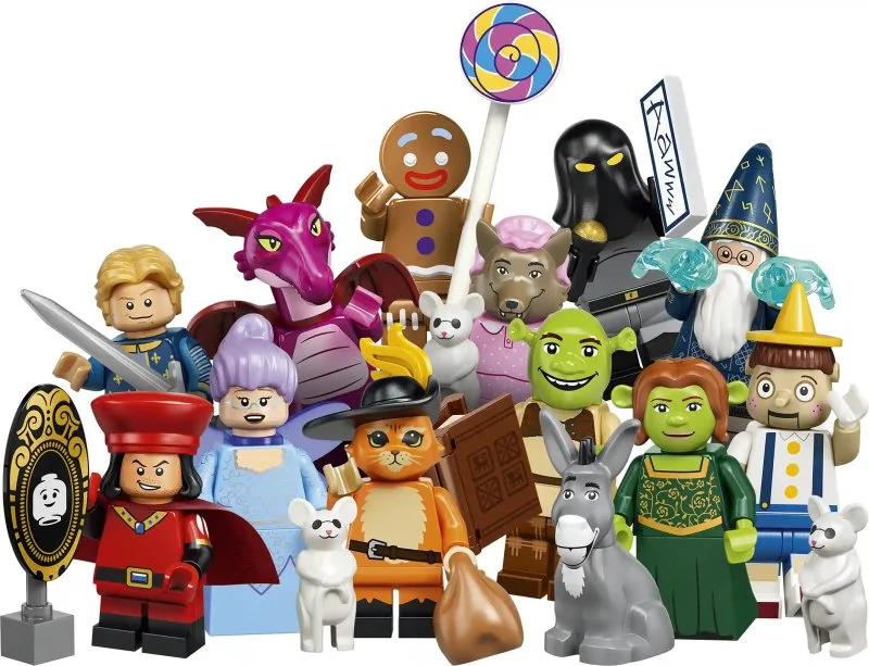 Minifigure 71053 Serija Shrek