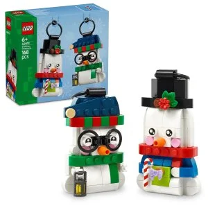 LEGO® 40812 Okrasni snežaki, božični okraski