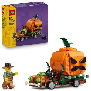 LEGO® 40822 Pick-up z bučami za noč čarovnic, ustvarjalni komplet za sestavljanje