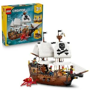 LEGO® Creator 31387 Kultna gusarska ladja