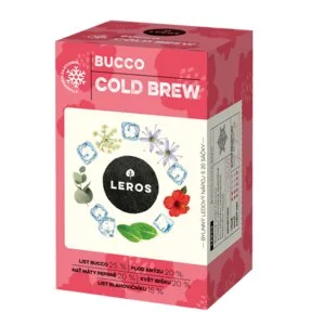 LEROS Zeliščna mešanica Bucco Cold Brew - filtrske vrečke (20 x 1,5 g) - za pripravo ledenega čaja