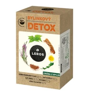LEROS Zeliščni čaj Zeliščni detox – filter vrečke (20 x 1,5 g) – za čiščenje organizma
