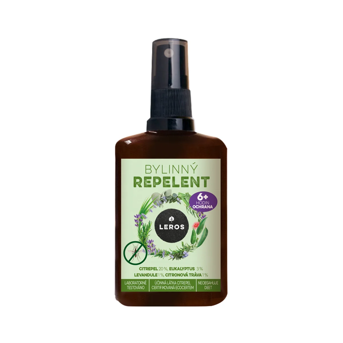 LEROS Zeliščni repelent (100 ml) - proti komarjem in klopom