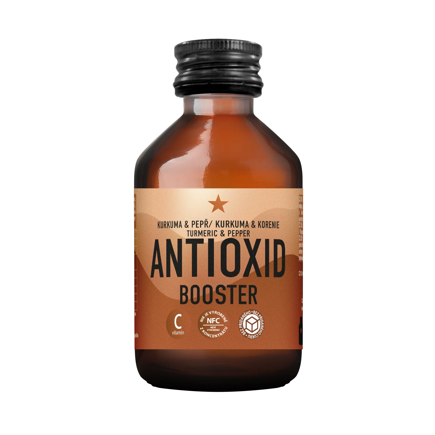 LEROS Healthy booster Kurkuma & Poper Antioksidativni shot (100 ml) - za čiščenje telesa