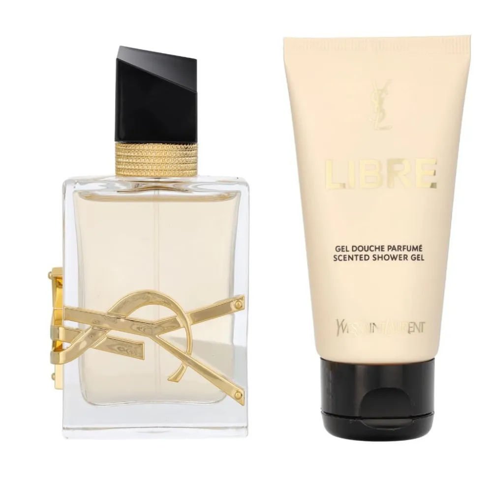 Libre darilni set za ženske parfumska voda 50 ml + gel za prhanje