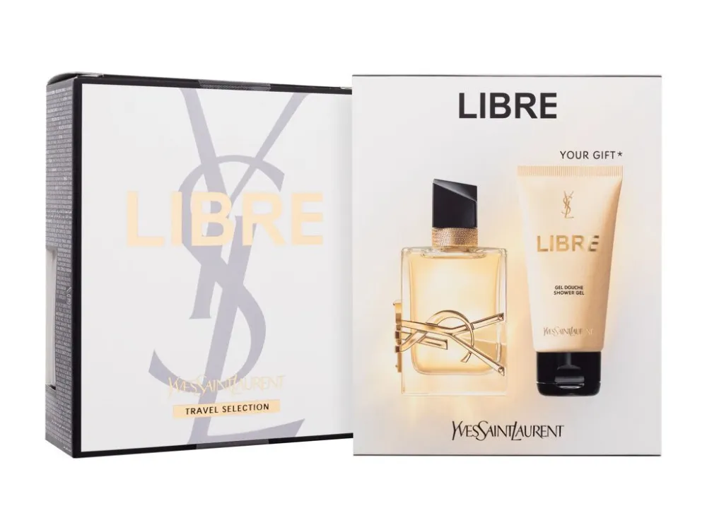 Libre darilni set za ženske parfumska voda 50 ml + gel za prhanje