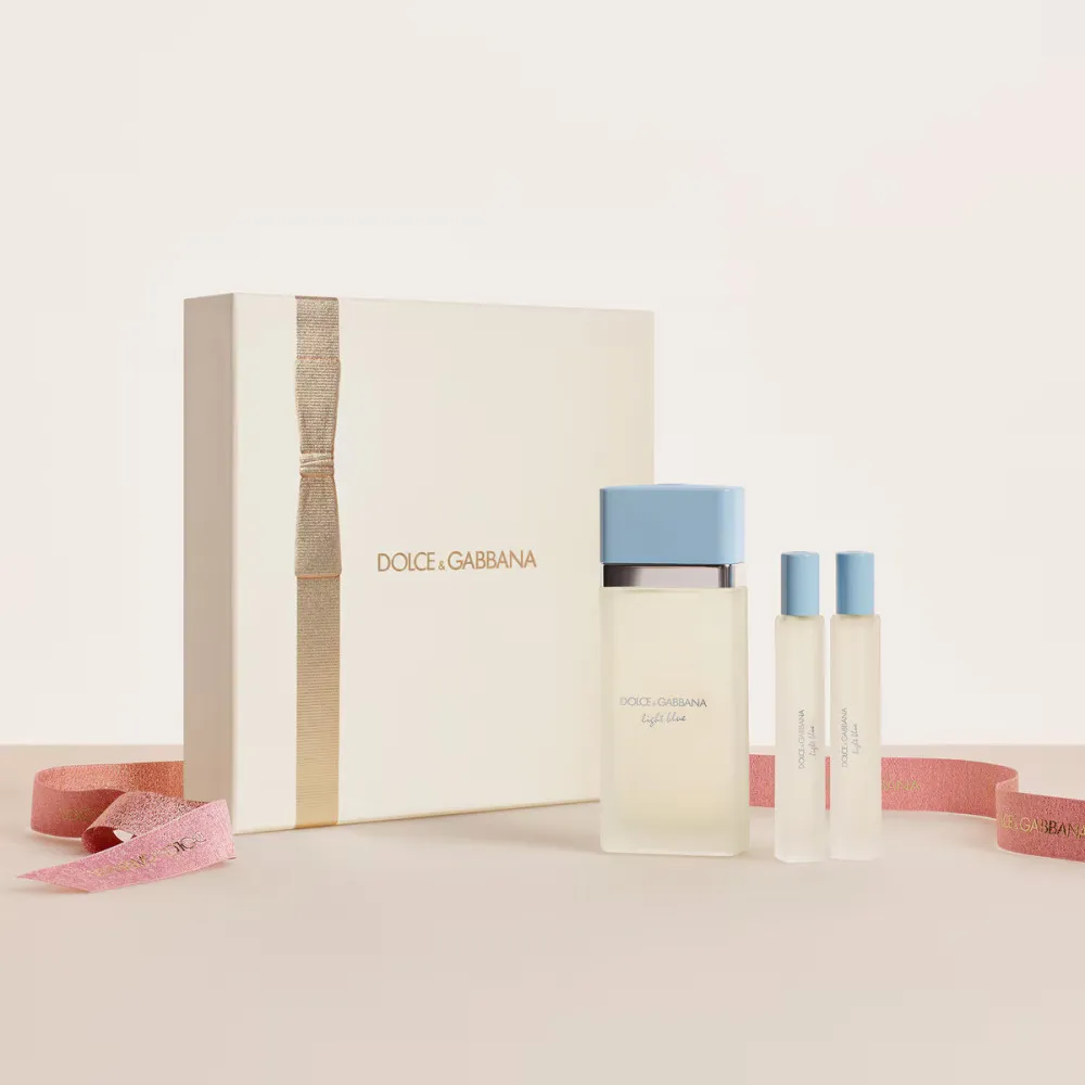Light Blue 100 ml + 2 x EDT MINI toaletna voda za ženske 10 ml